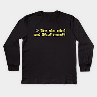 This user hates not being enough Kids Long Sleeve T-Shirt